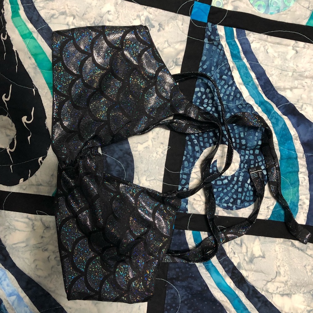 Fused Hawaii mermaid bikini
